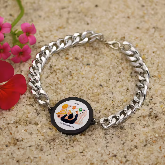 دستبند ناکسیگو مدل مهندسی عمران کد BZ7487