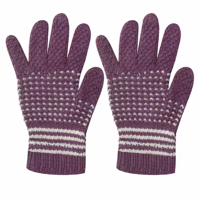 دستکش بافتنی بچگانه مدل LUX _ 01