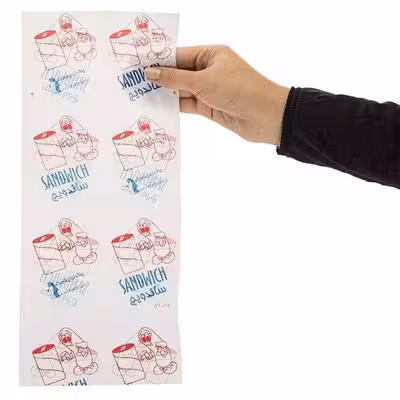 پاکت یکبار مصرف ساندویچ پنگوئن مدل p100 پنج بسته 100عددی