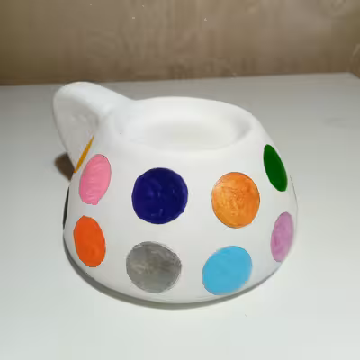 جاشمعی مدل رنگی رنگی کد 44