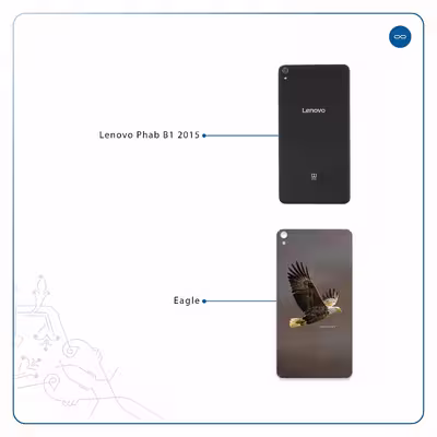 برچسب پوششی ماهوت مدل Eagle مناسب برای تبلت لنوو Phab B1 2015