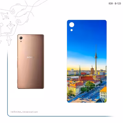 برچسب پوششی ماهوت مدل City of Berlin مناسب برای گوشی موبایل سونی Xperia Z3 Plus