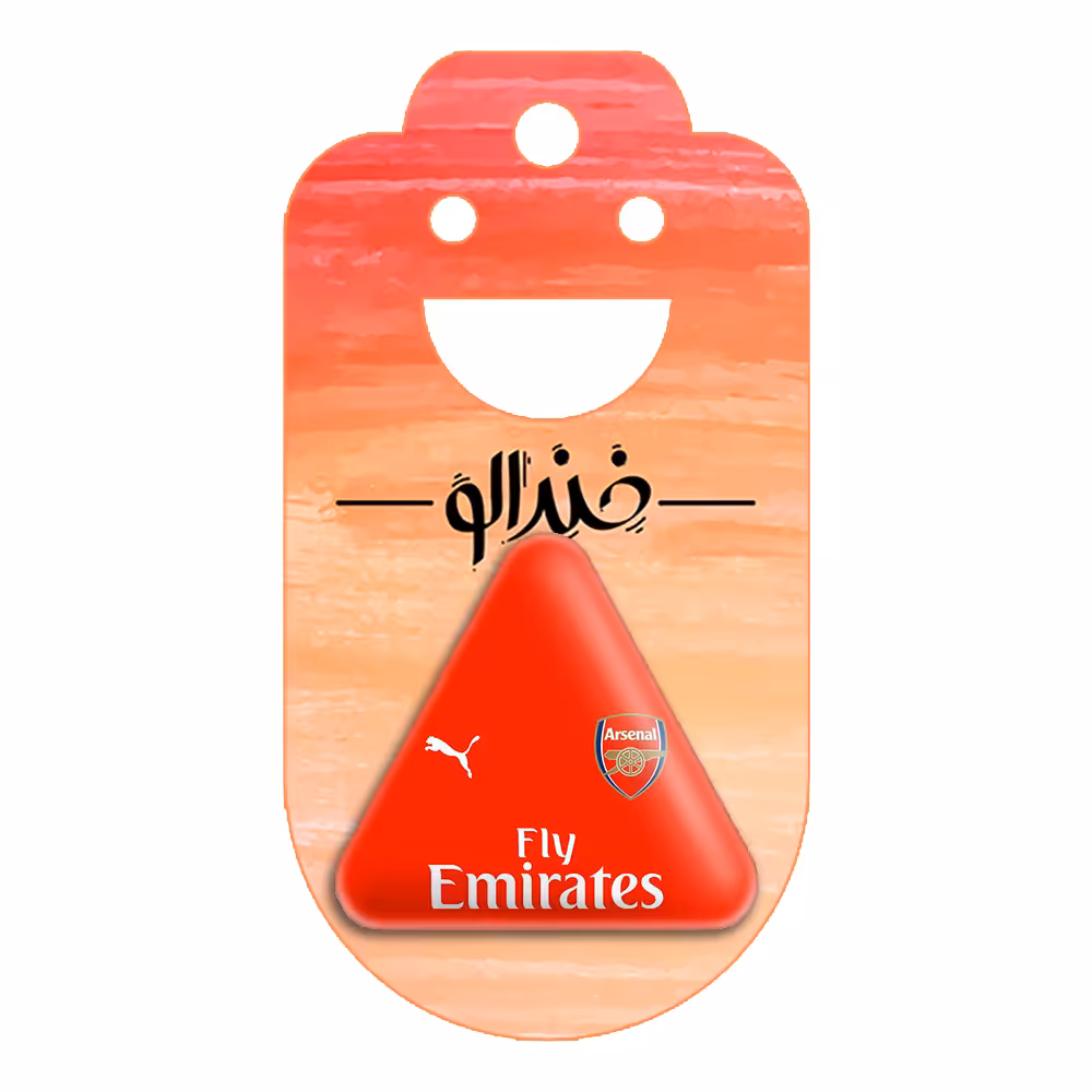 پیکسل خندالو طرح باشگاه آرسنال مدل مثلثی کد 2151