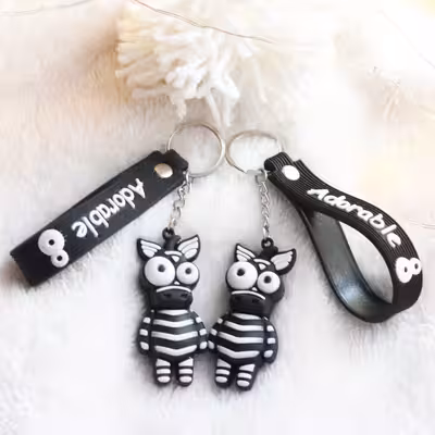 جاکلیدی دنیای سرگرمی های کمیاب مدل حیوانات طرح گوره خر