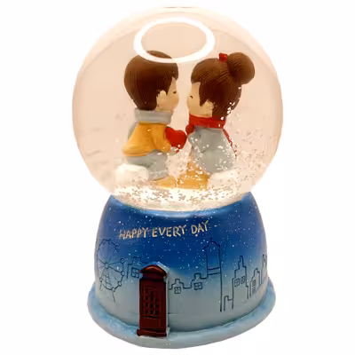 گوی موزیکال مدل Love طرح عشق و شادی کد B4022