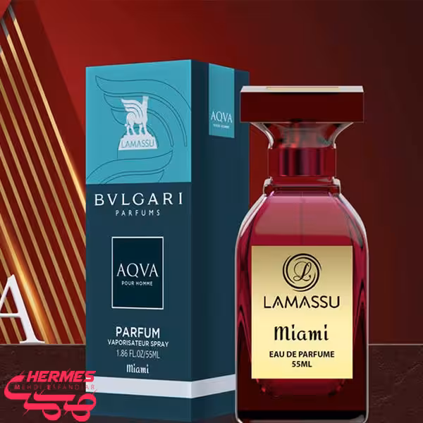 ادوپرفیوم مردانه لاماسو مدل BVLGARI