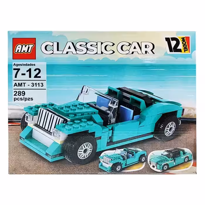 لگو ساختنی 12 مدل ماشین کلاسیک AMT 3113