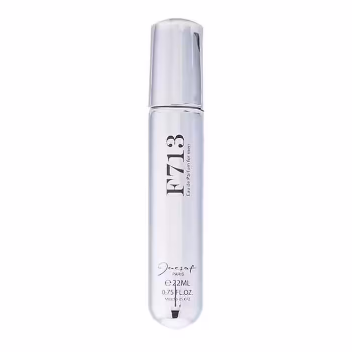 عطر جیبی ژک ساف مدل F713 حجم 22 میلی لیتر مناسب برای آقایان  Jacsaf F713 Pocket Perfume For Men 22ml
