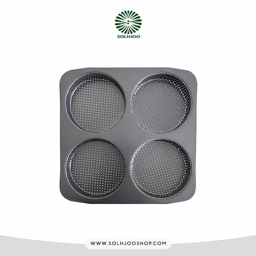 قالب تفلون مافین توری 4 خانه قطر 12