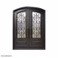 درب فلزی کلاسیک فرفورژه کد 1098