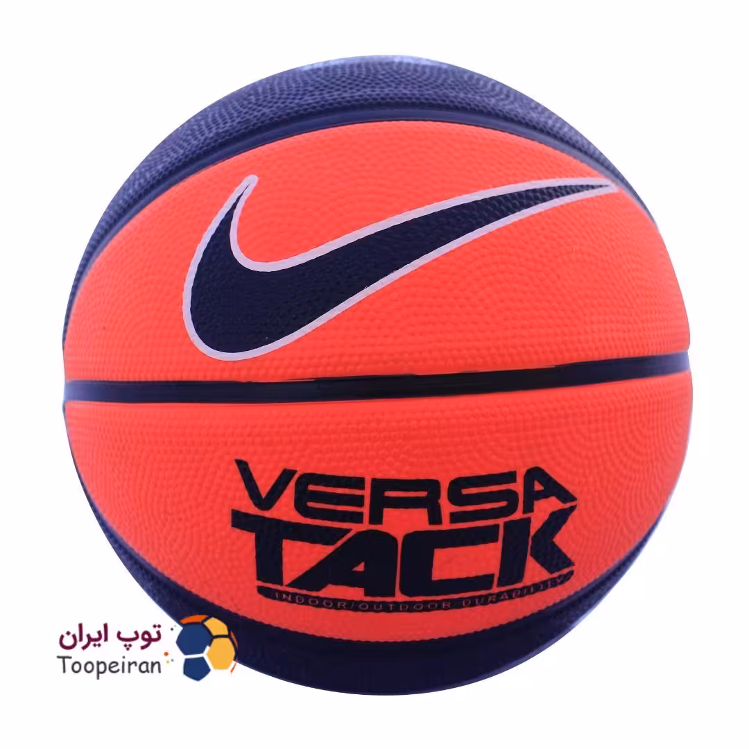توپ بسکتبال طرح نایک ورساتک مشکی/قرمز سایز7