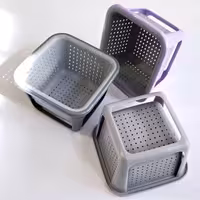 تفاله گیر سیلیکونی مربع | amazonchi