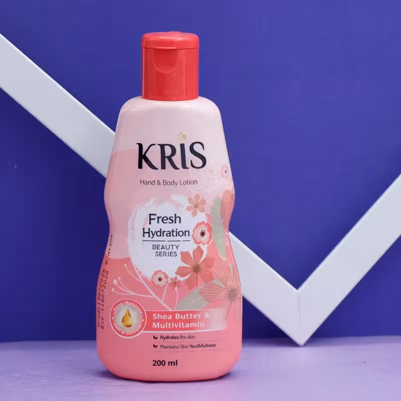 لوسیون بدن کریس صورتی KRIS Fresh Hydration حجم 200 میل کد 91262