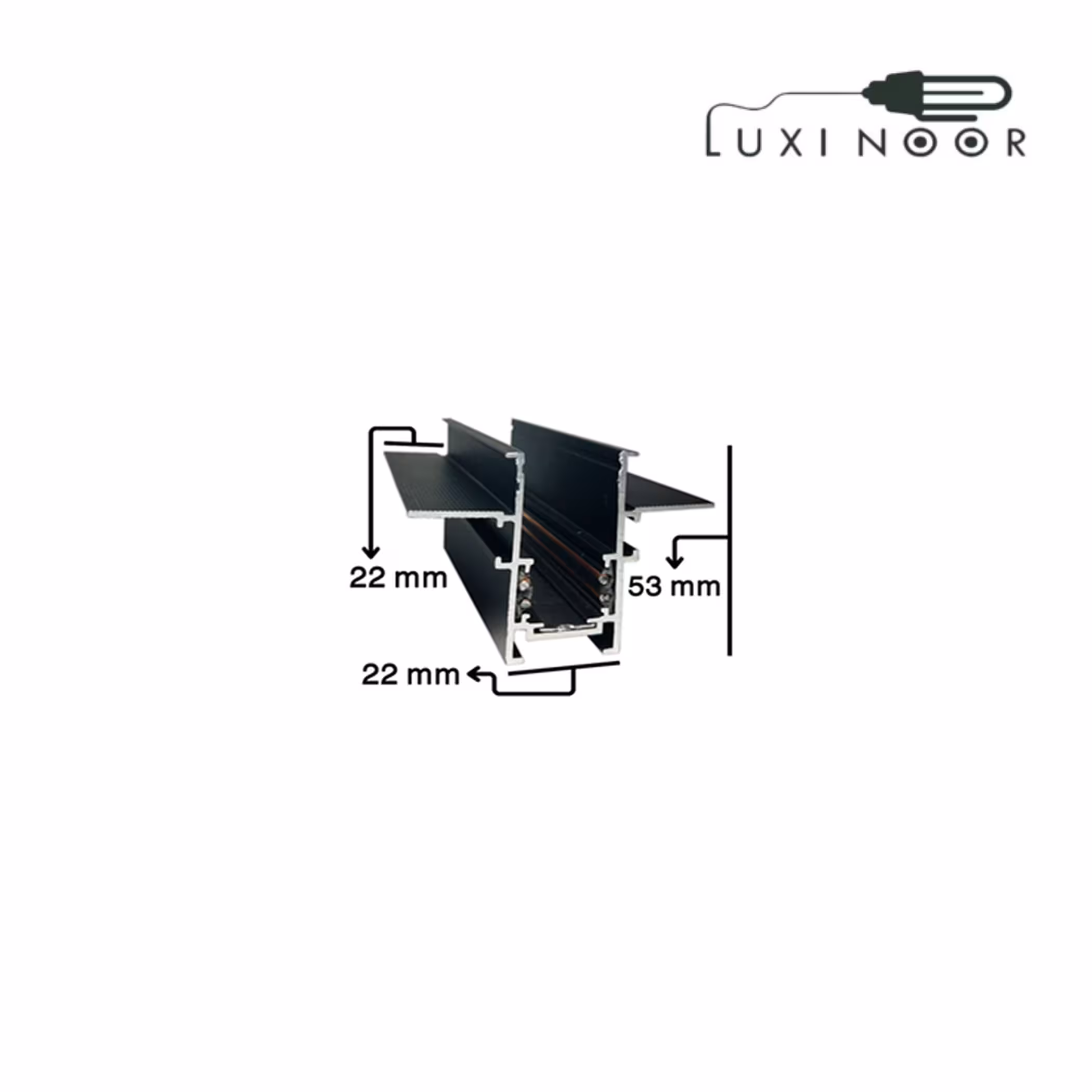 پروفیل چراغ خطی لاینر ریل مگنتی- کد 81
