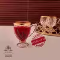 تولیپ فنجان پایه دار لب طلا   5500GOLD