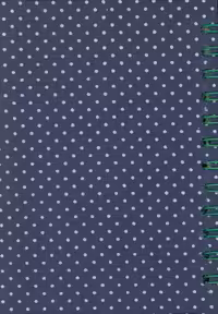 دفتر پارچه ای بدون خط (قدیما کد 555)،(سیمی)