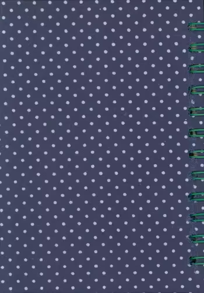 دفتر پارچه ای بدون خط (قدیما کد 555)،(سیمی)