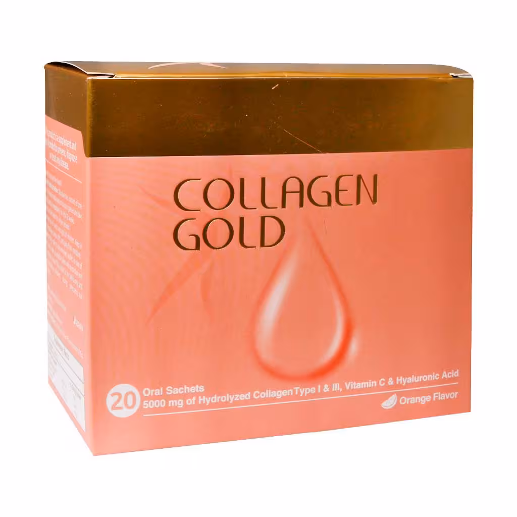 ساشه کلاژن گلد آدریان 20عدد | Adrian Collagen Gold Oral Sachets