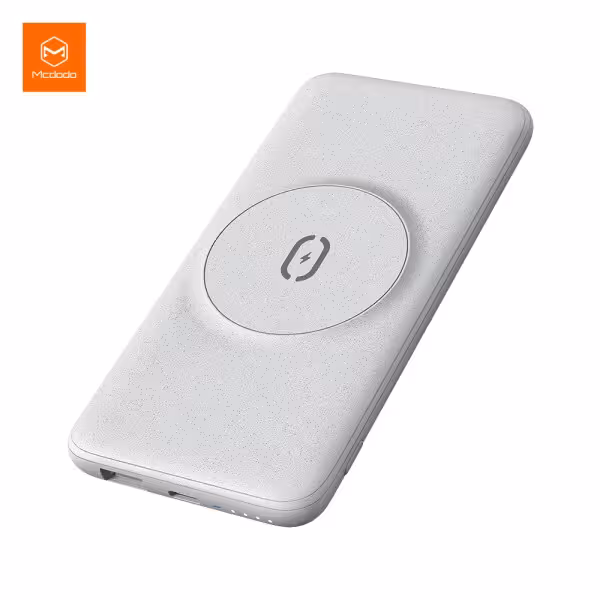 پاوربانک وایرلس مگ سیف دار مک دودو مدل MC-8770 به همراه کابل شارژ