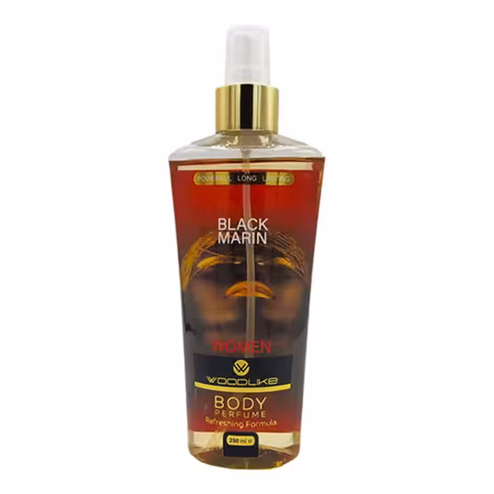 بادی اسپلش زنانه وودلایک مدل Black Marin حجم 250 میل
