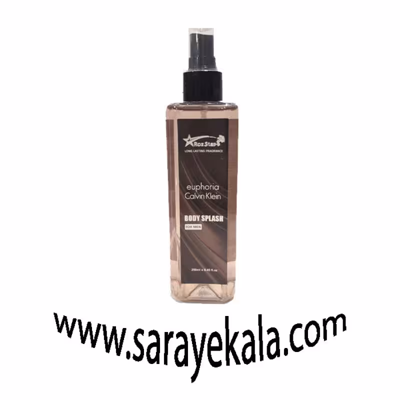 بادی اسپلش رزاستار در رایحه ایفریا مردانه euphoria در حجم 250 میل