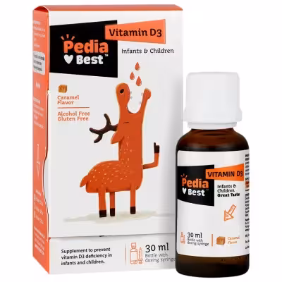قطره ویتامین د3 پدیابست 30 میلی لیتر