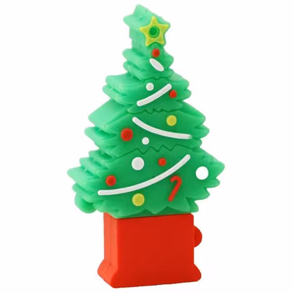 فلش کینگ فست مدل Christmas Tree CR-14 با ظرفیت 32 گیگابایت