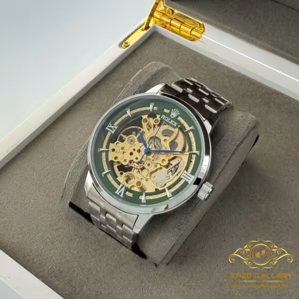 خرید ساعت مچی رولکس مردانه اسکلتون اتوماتیک rolex rl 631