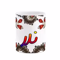 خرید ماگ-لیوان    اسم نلا  سنتی گل و بته کد mgh48064