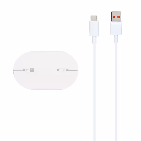 کابل شارژ در صد شمار Xiaomi Type-C مدل 120W – اصلی -رنگ سفید – کد4193