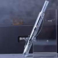 خودنویس فشاری پلاتینیوم مدل کوریداس رنگ کریستال PLATINUM Curidas capless FP crystal