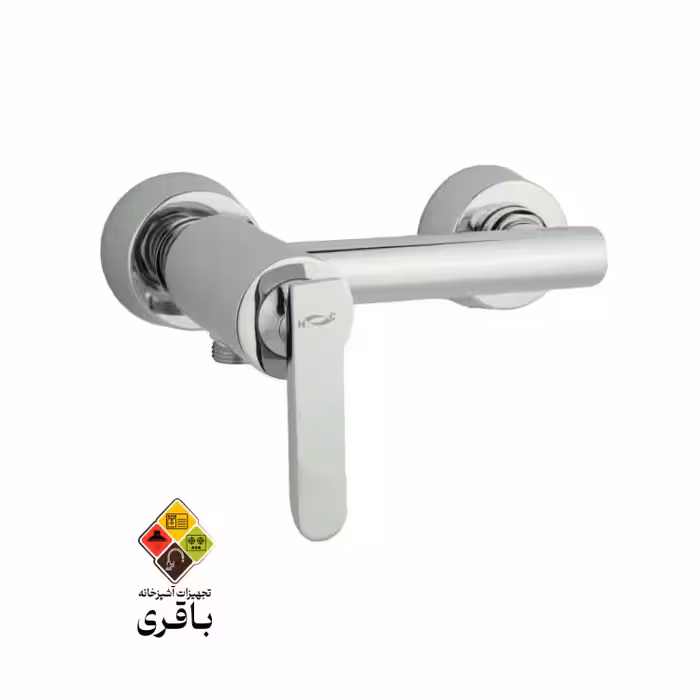 شیر توالت راسان مدل فلورا کروم