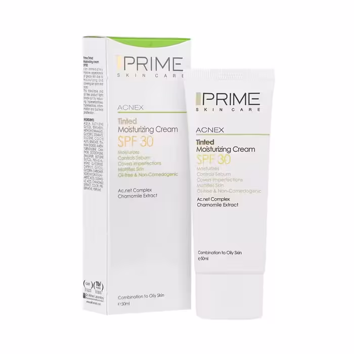 کرم مرطوب‌کننده رنگی SPF 30 پریم 50 میلی‌لیتر | Prim Tinted Moisturizing Cream SPF 30 50 ml