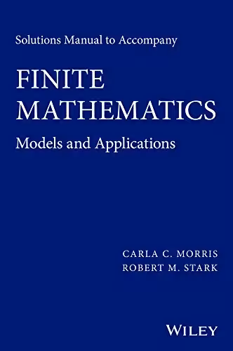 خرید و دانلود نسخه کامل کتاب Solutions Manual to accompany Finite Mathematics: Models and Applications
