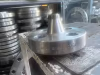 فلنج گلودار 3" اینچ کلاس 300 رده 80 اس از جنس SA182F316/316L