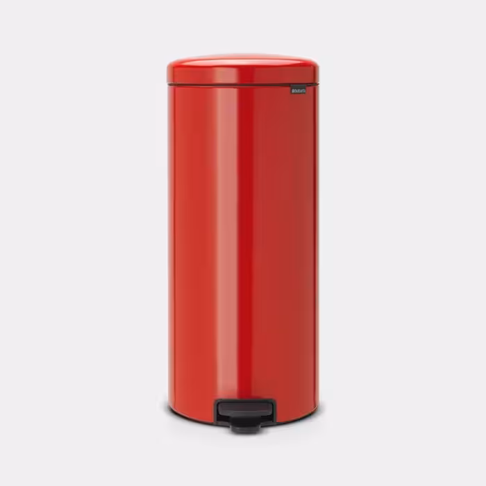 سطل زباله 30 لیتر قرمز برابانتیا | Brabantia NEWICON PEDAL BIN
