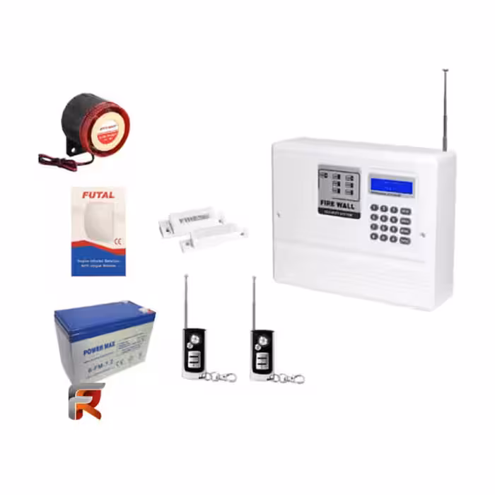 پکیج دزدگیر اماکن با تلفن کننده شهری مدل  F7-FIREWALL