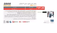 چکش تخریب فوق صنعتی 7 کیلوگرم رونیکس مدل 2800