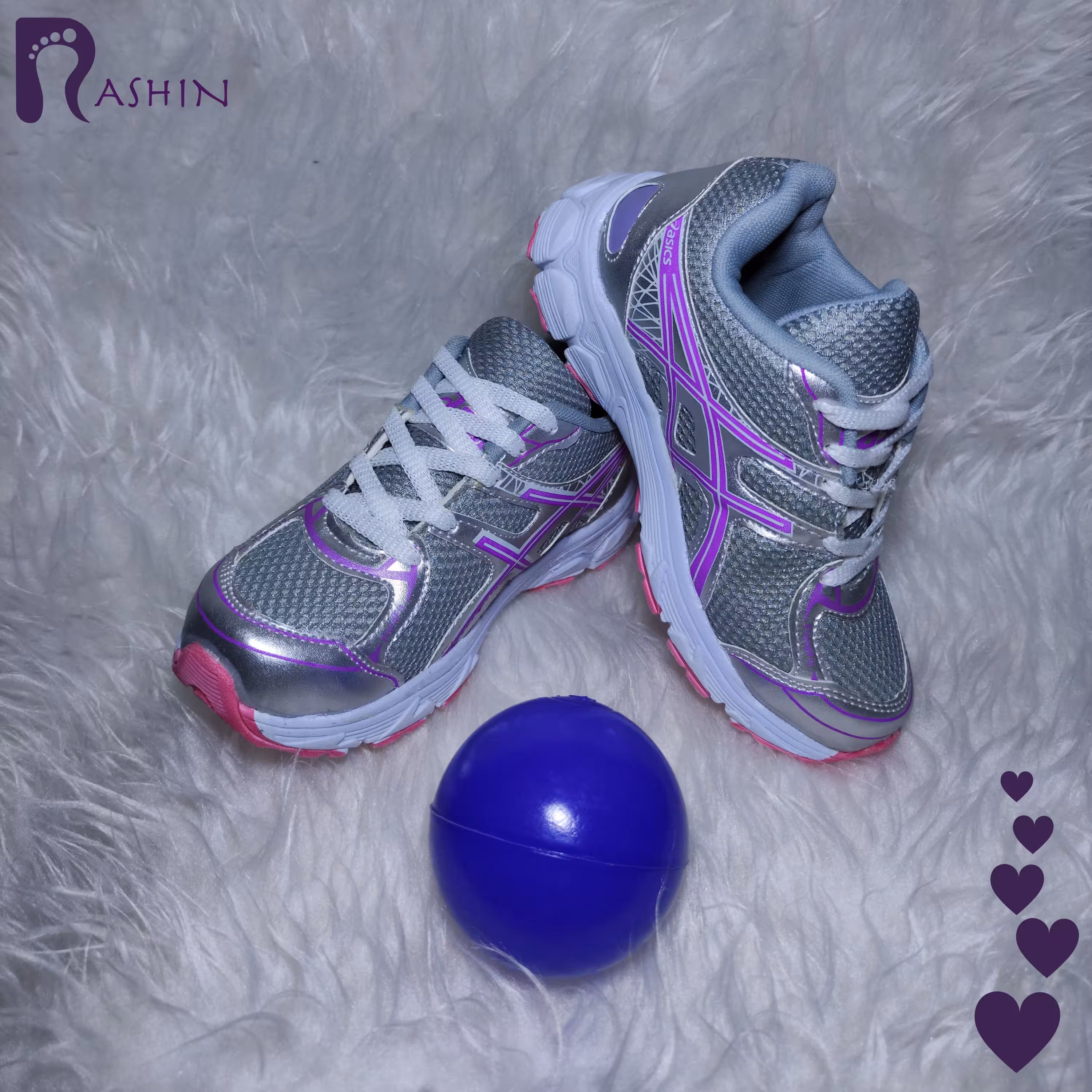 کتونی اسپورت مدل Asics سایز 31 تا 35 در چهار رنگ