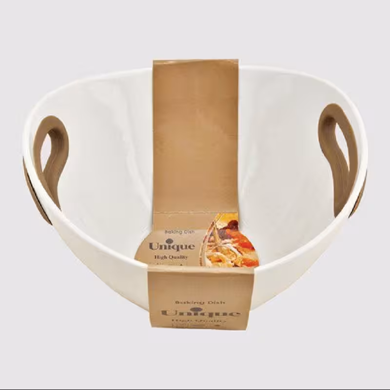 یونیک ظرف سرامیک دسته سیلیکون کد 1080