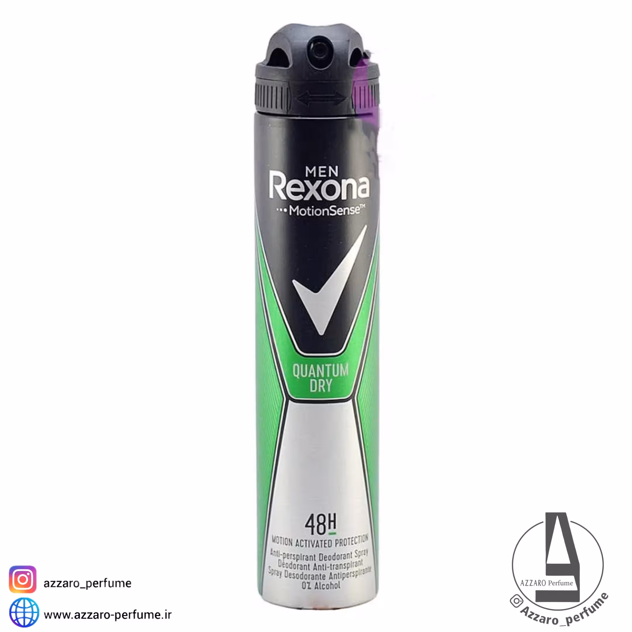اسپری ضد تعریق مردانه رکسونا مدل کوانتوم Quantum حجم 200 میل