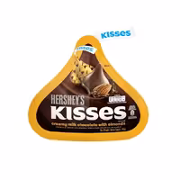 شکلات شیری خامه ای کیسز حاوی بادام هرشیز 146 گرم