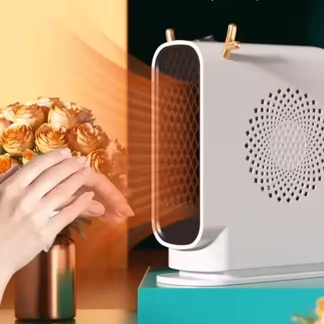 بخاری فن دار برقی با وزش باد گرم بسیار زیبا و جذاب با گرمای دلچسب