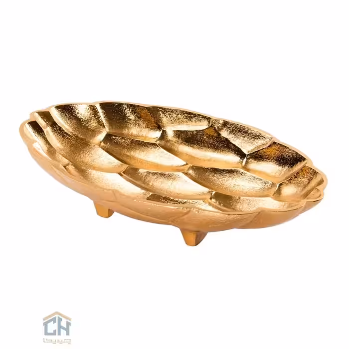 کشکول آلومینیوم طلایی گلدکیش مدل GK817342-1
