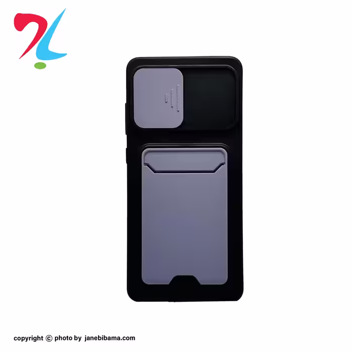 کاور مدل جا کارتی دار مناسب برای گوشی موبایل سامسونگ GALAXY A12 - رنگ فیلی