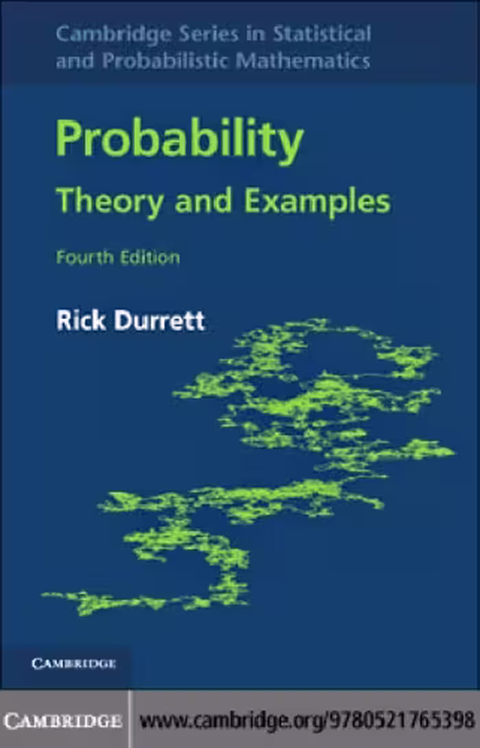 خرید و دانلود نسخه کامل کتاب Probability: Theory and Examples