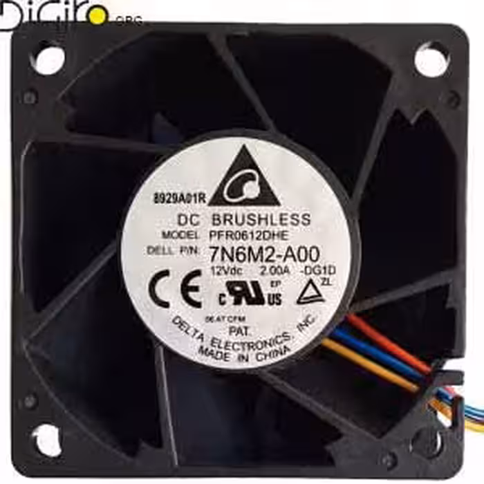 فن 6در6در3/8 بلبرینگ با 2000 میلی امپر