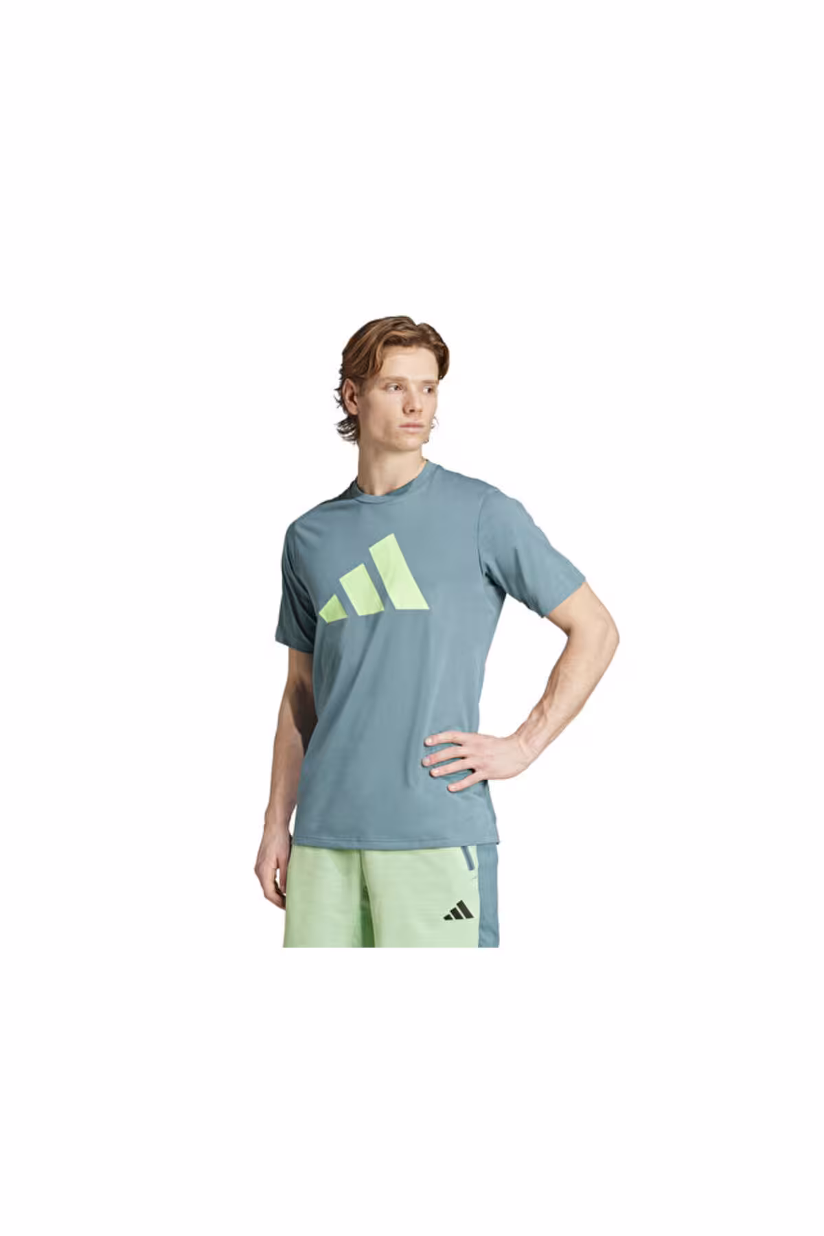 مردانه تی شرت آموزش مردان TR ES FR TRAN TRAINING GREEN adidas