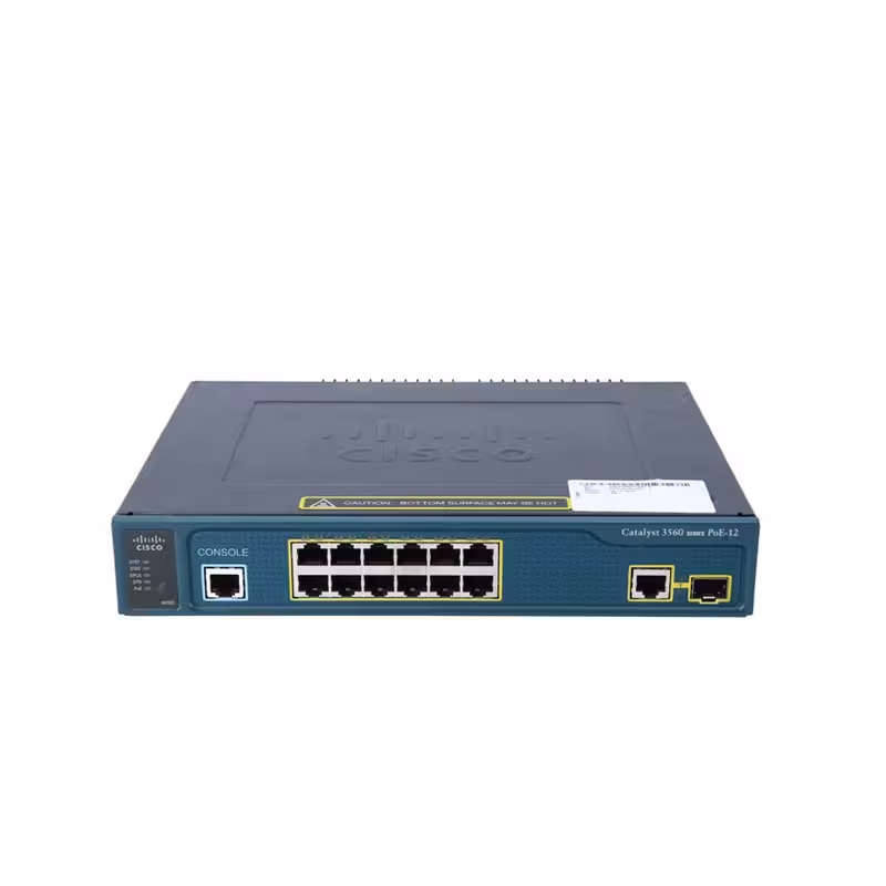 WS-C3560-12PC-S سوئیچ شبکه سیسکو
