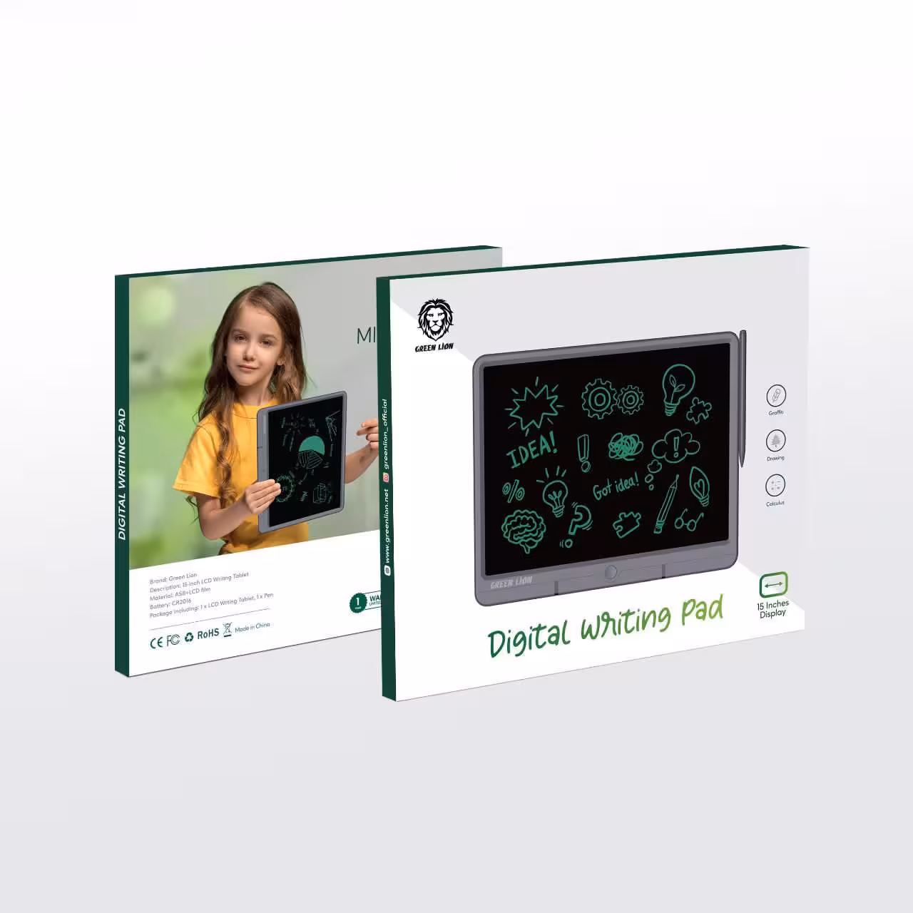 پد تحریر دیجیتال گرین Green Digital Writing Pad